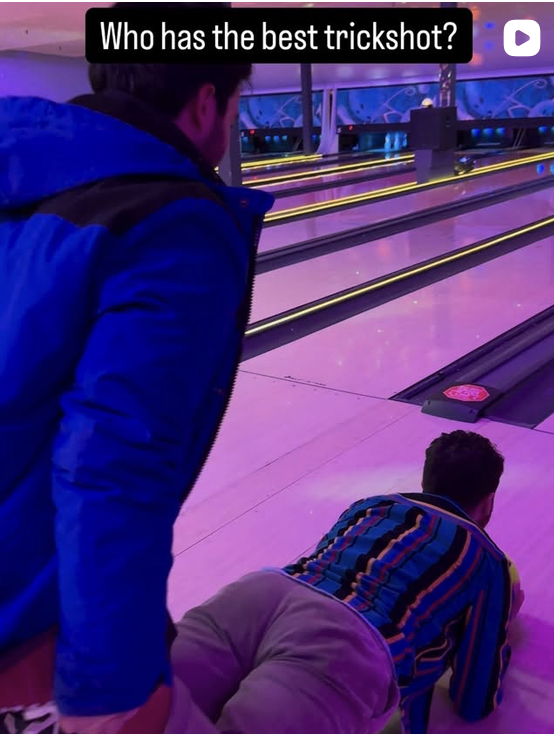 Bowling night with friends